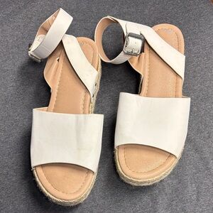 Women's White Sandals